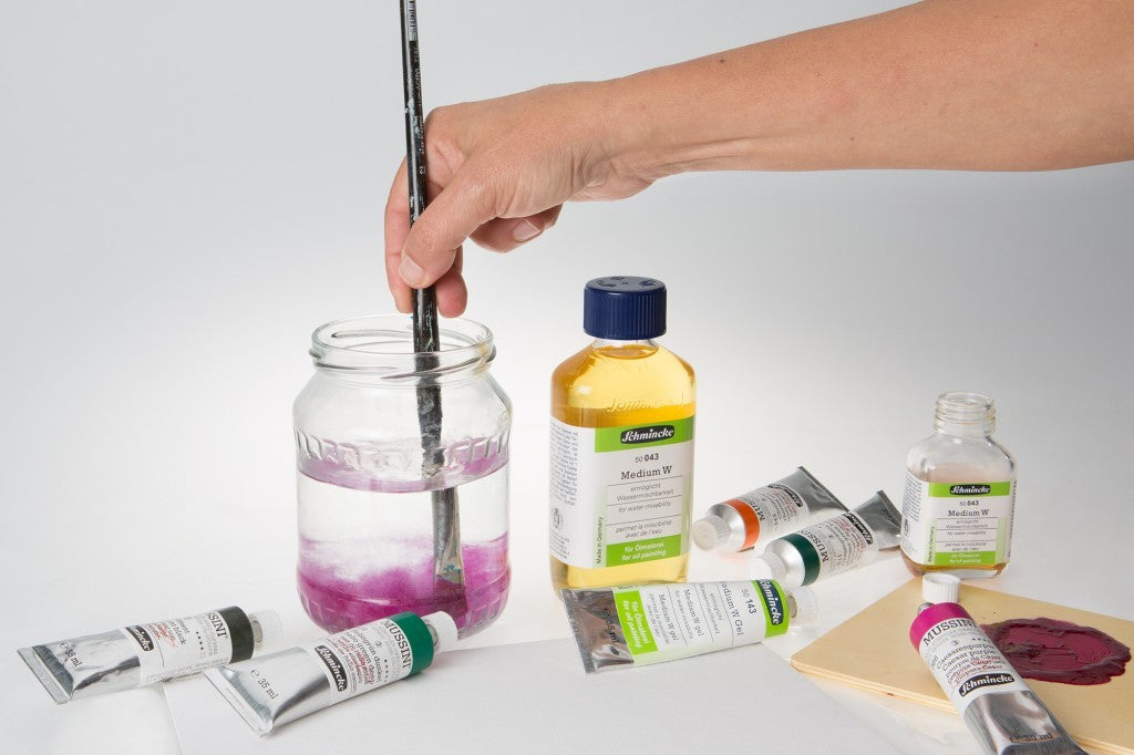 Helt vand-vittigt !? - nu kan du selv lave dine oliefarver vandopløselige !!