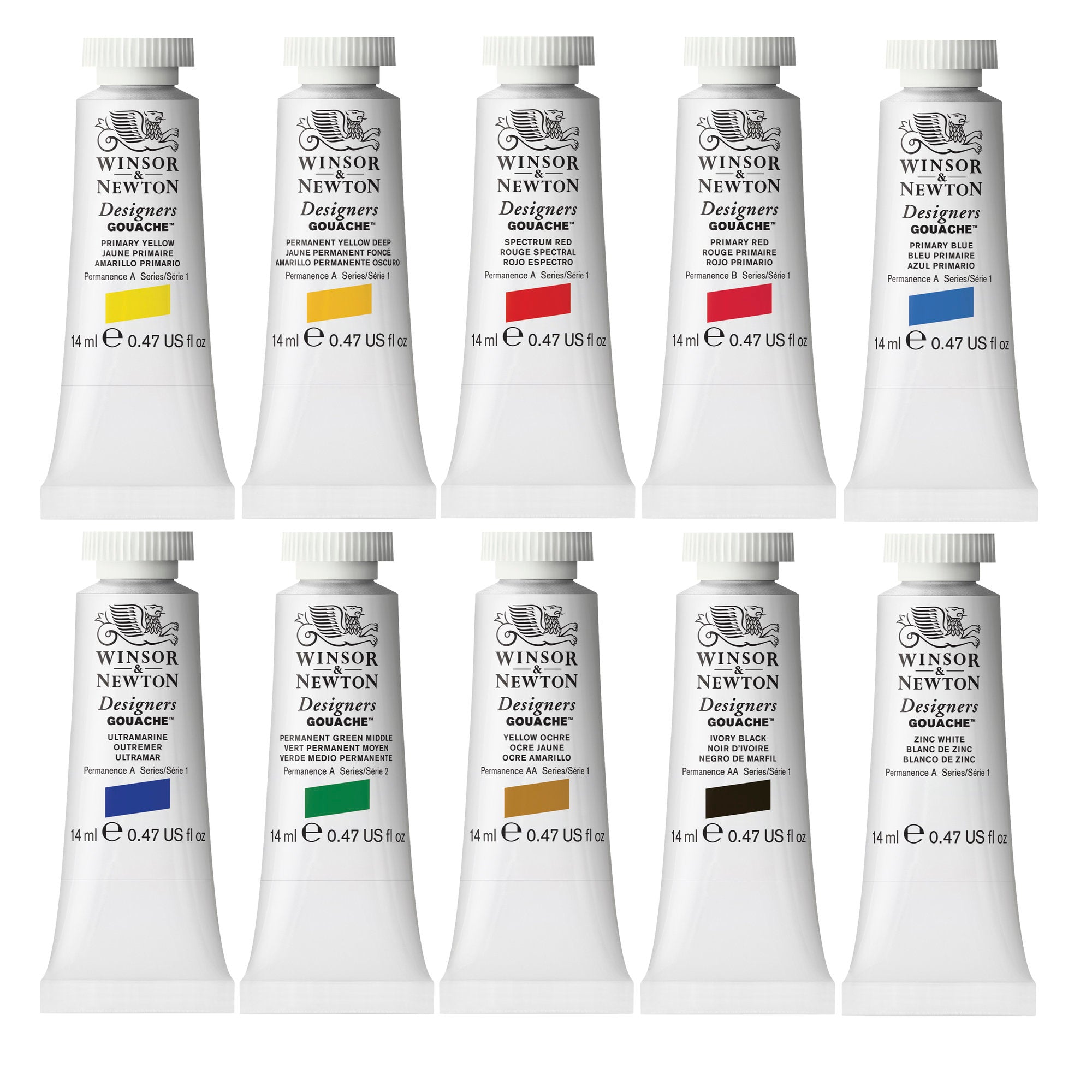 Designers Gouache sæt 14 ml.