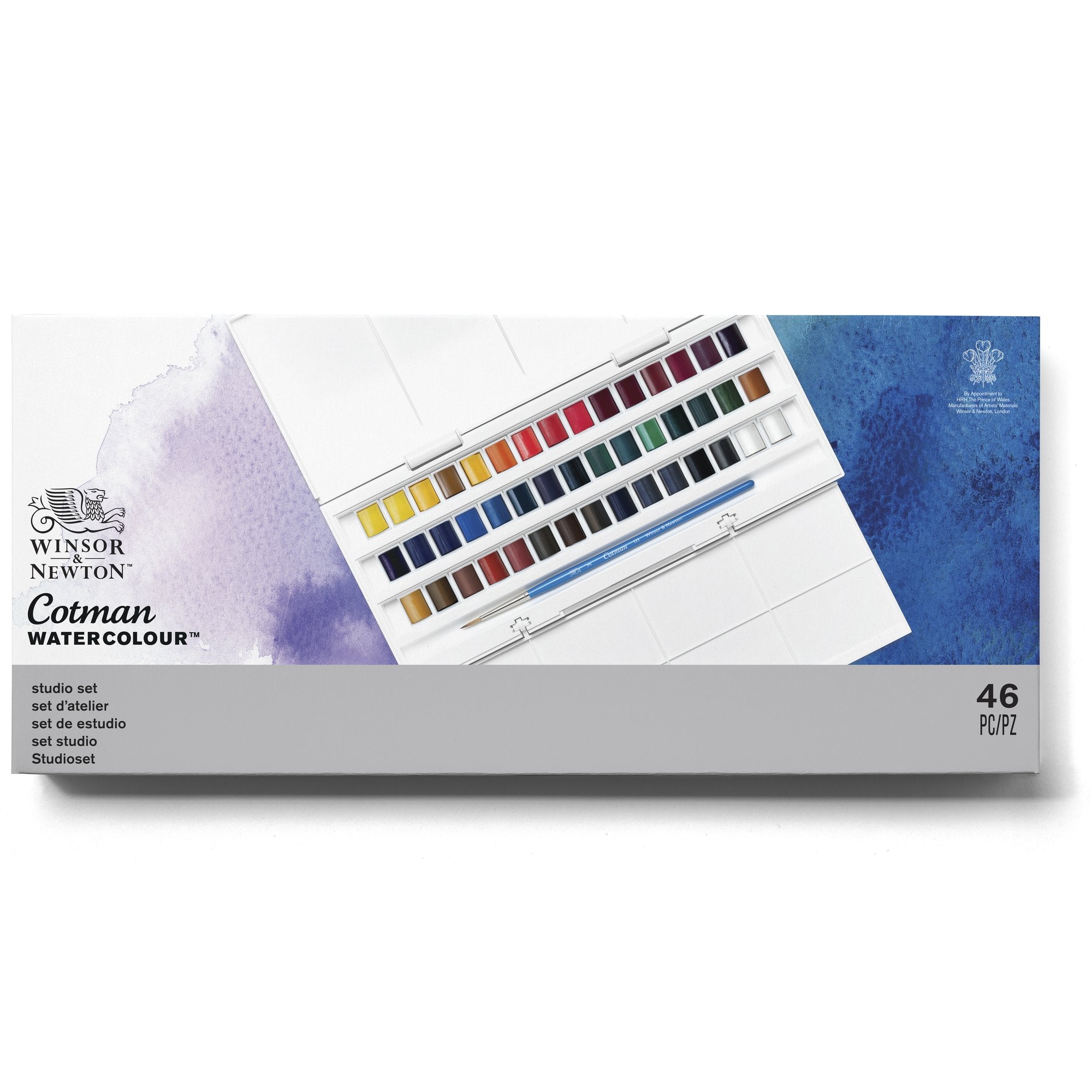 Winsor & Newton Blue Box 46 stk