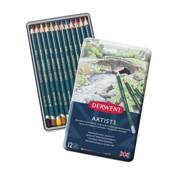 Derwent Farveblyanter med 24 eller 72 stk