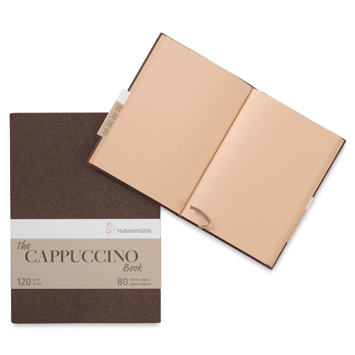 Hahnemuhle cappuccino skitsebog A5 120G