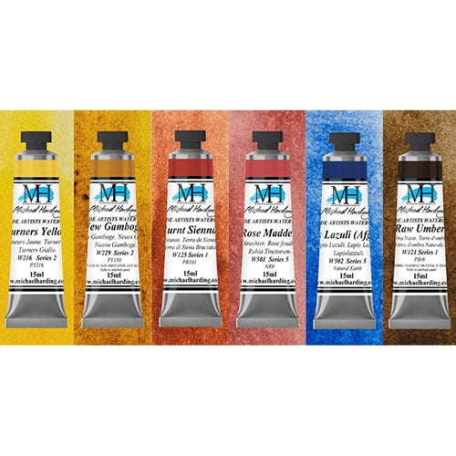 Michael Harding Watercolours "Antique 18th Century Set" 6x15ml