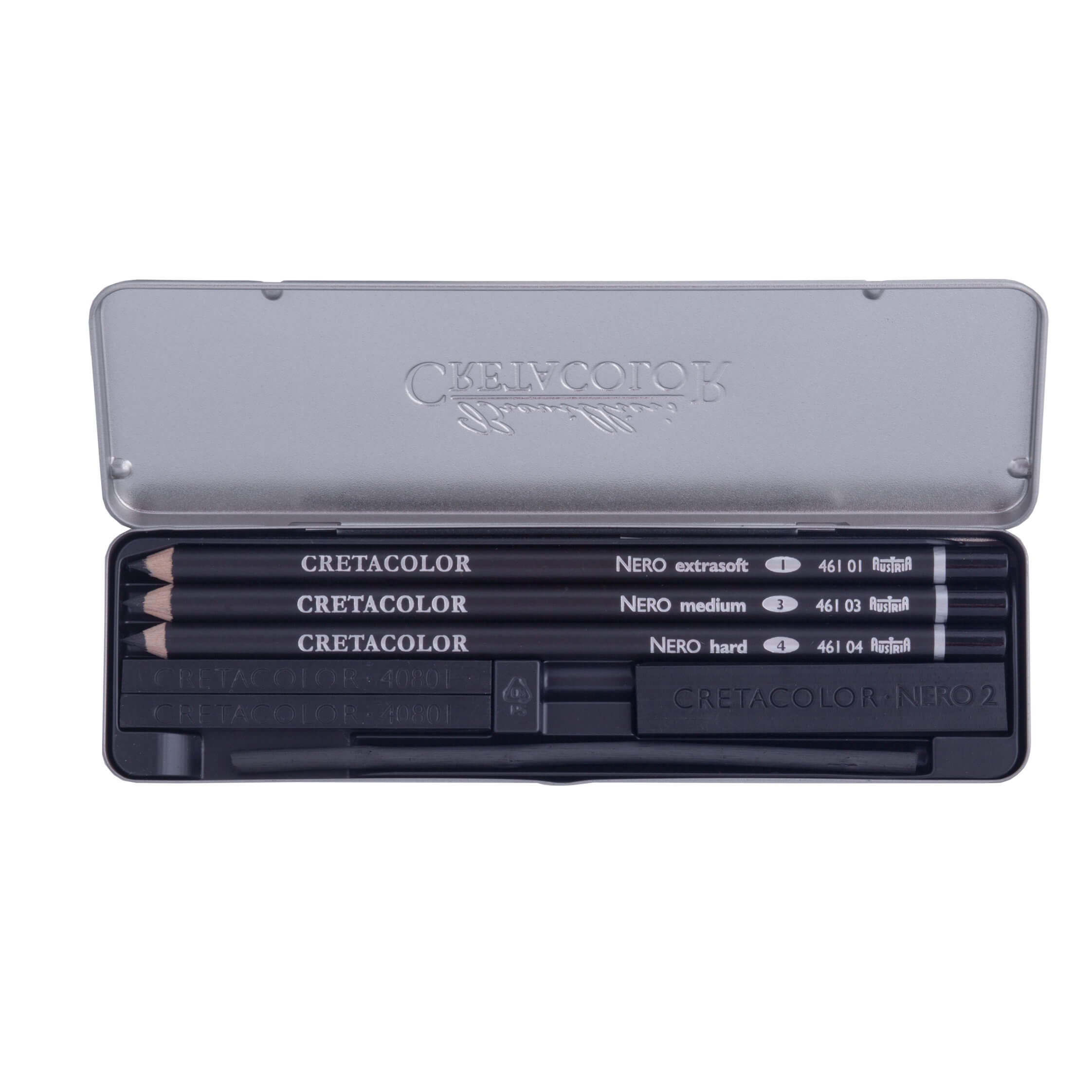 Cretacolor NERO Deep black Pocket set