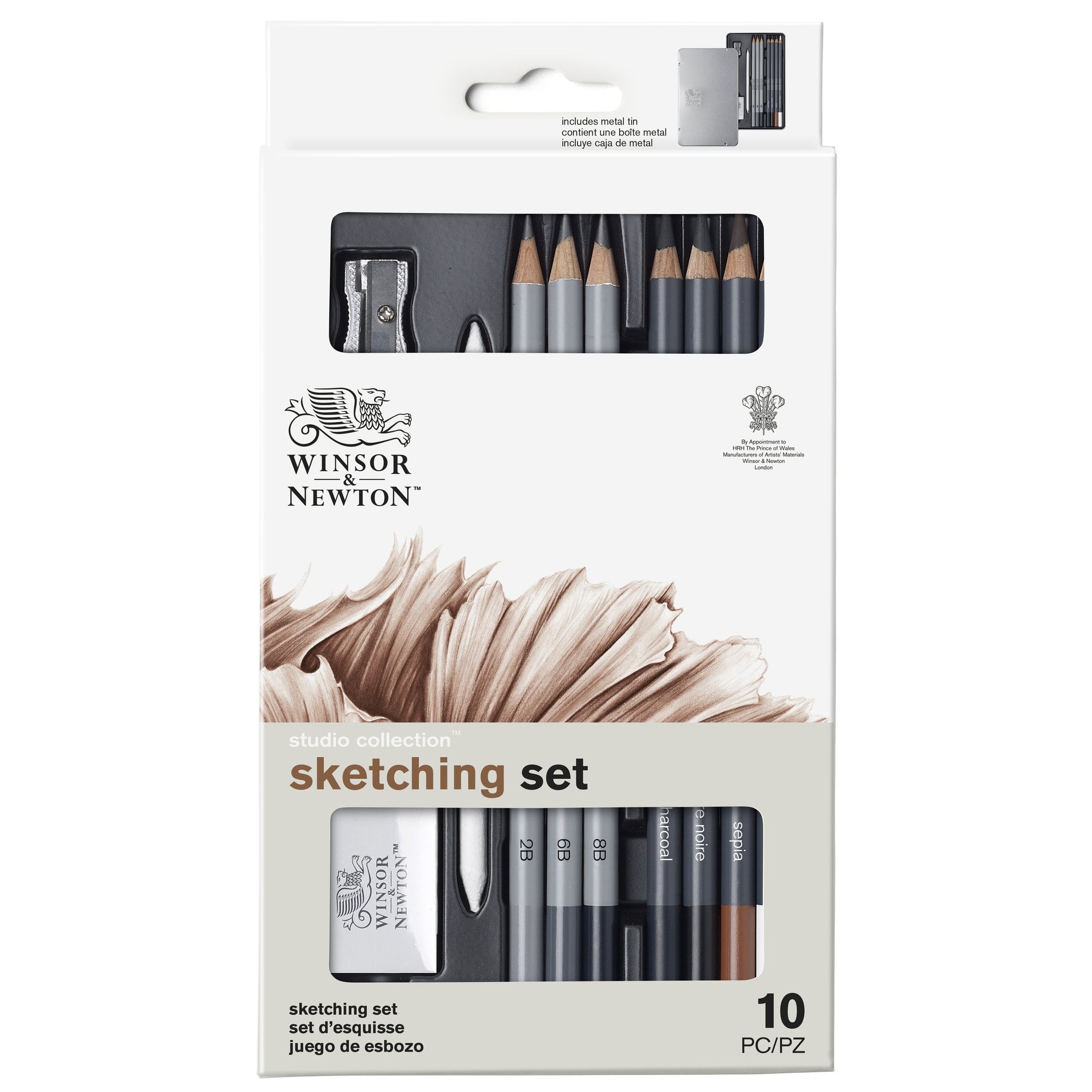 Winsor & Newton Studio Sketching Set Tegnesæt