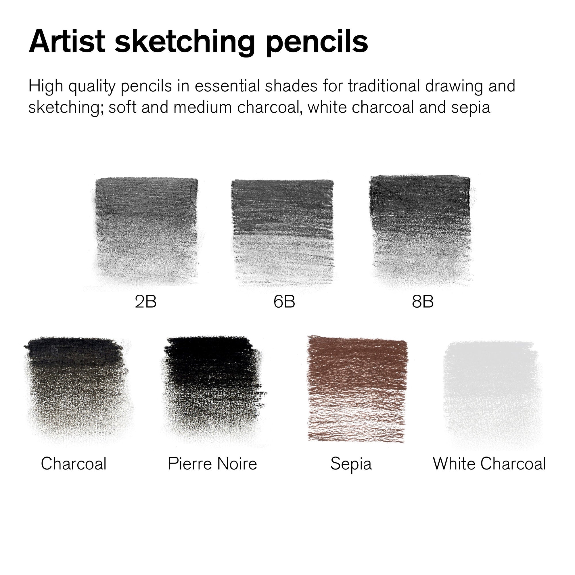 Winsor & Newton Studio Sketching Set Tegnesæt