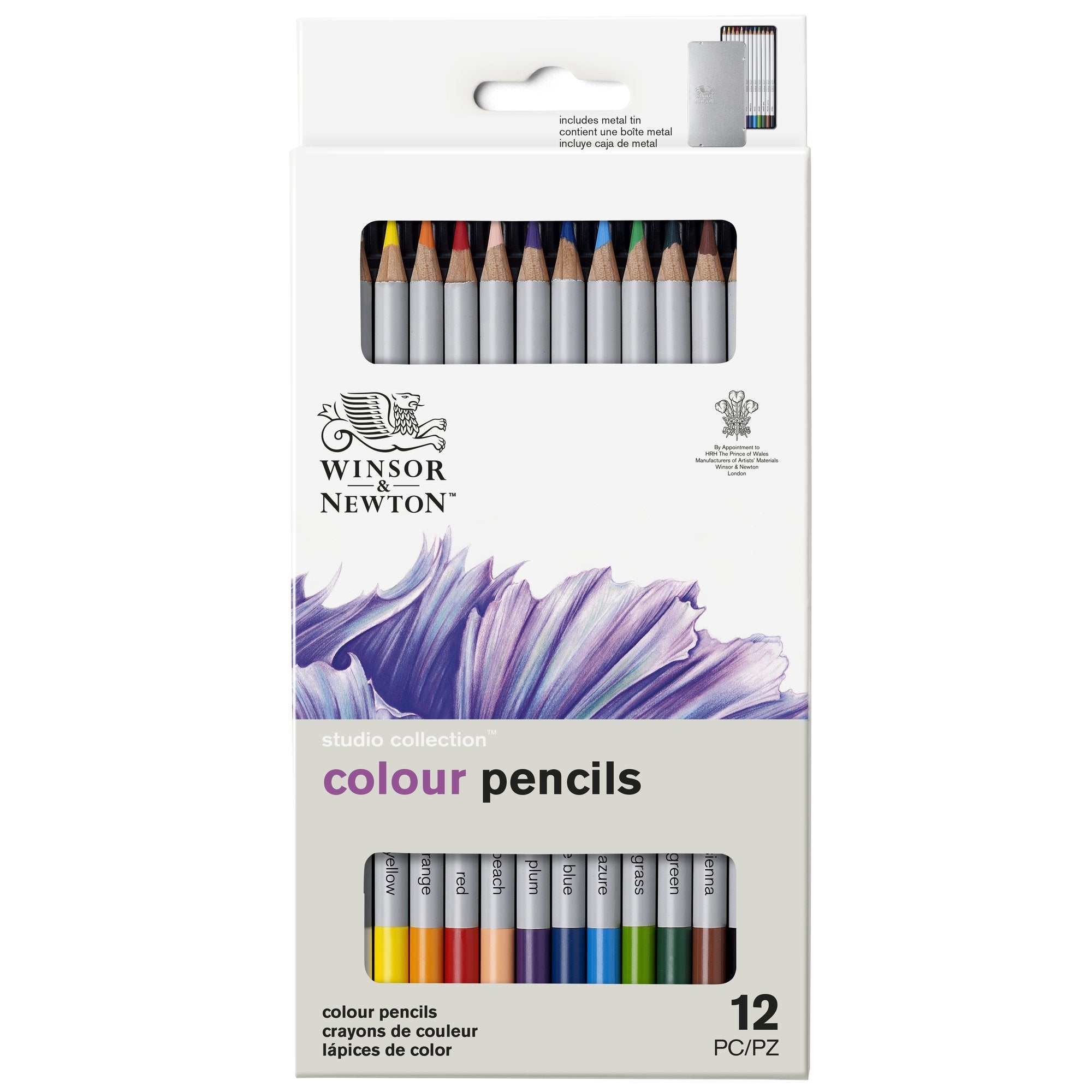 Winsor & Newton Studio Collection Farveblyanter i sæt