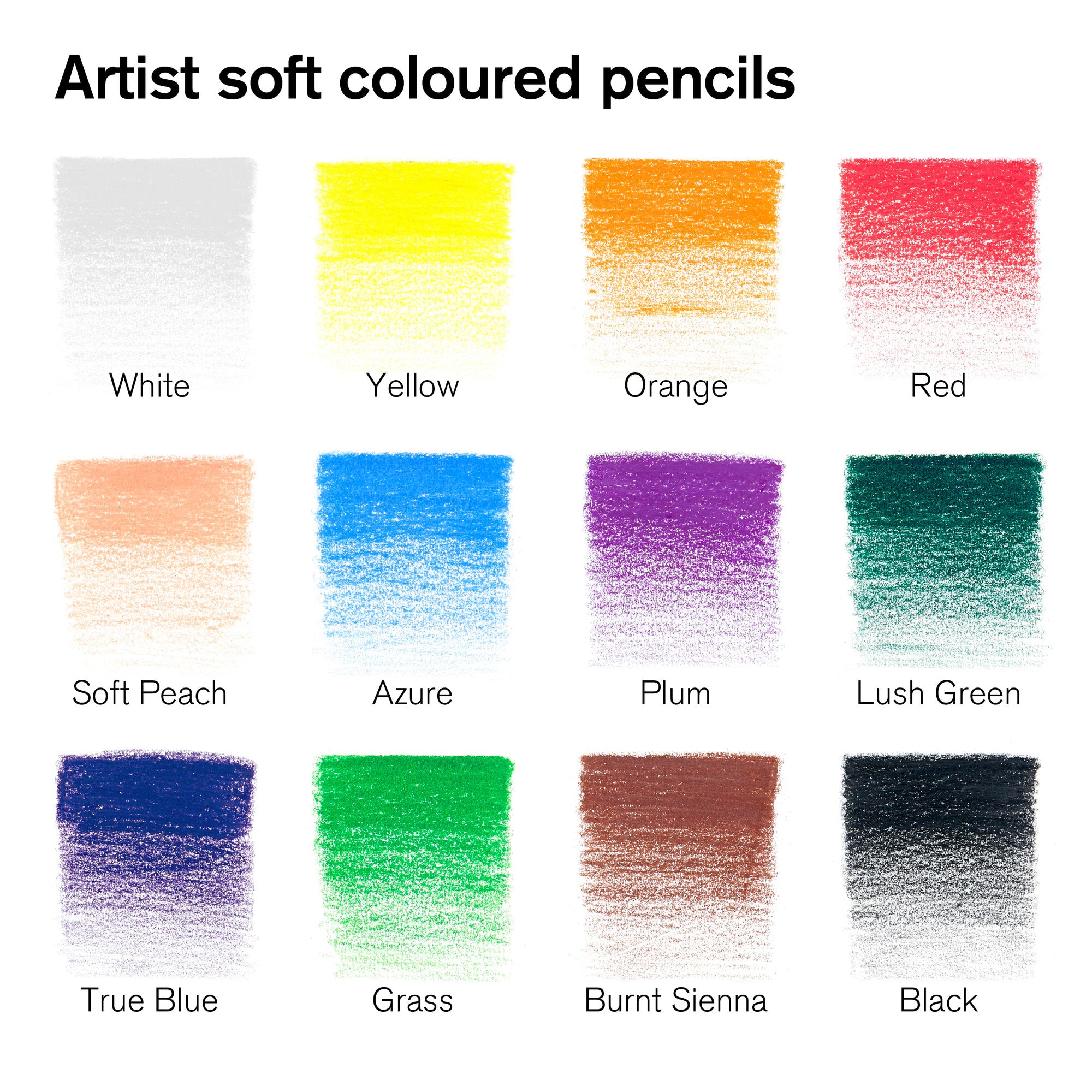 Winsor & Newton Studio Collection Farveblyanter i sæt