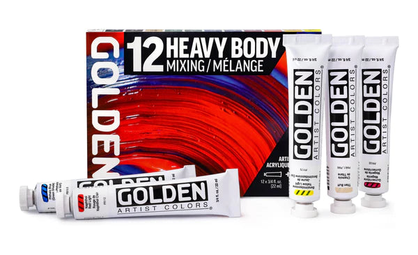 Golden heavy body sæt af 12 x 22ml