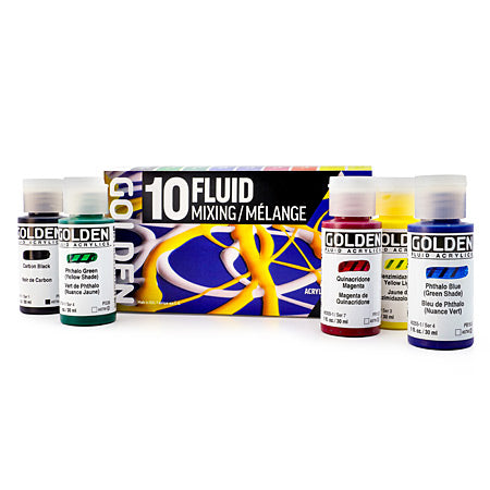 Golden Fluid sæt af 10x30ml