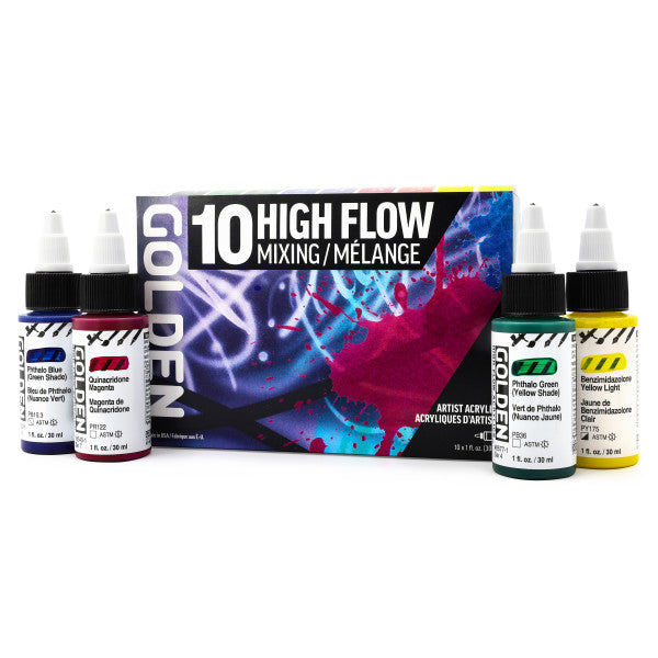 Golden high flow sæt af 10x30ml