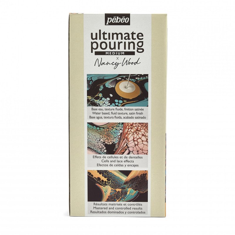 Pebeo Ultimate To komponent Pouring Medium 1000ml i sæt incl Video