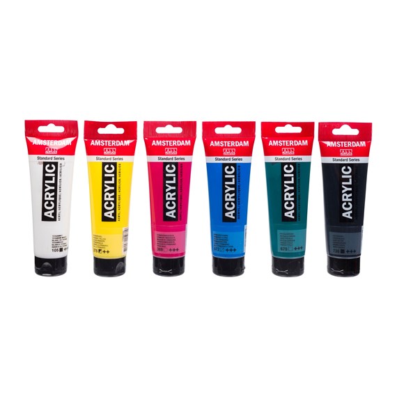 Amsterdam Classroom Farvesæt 6x120ml