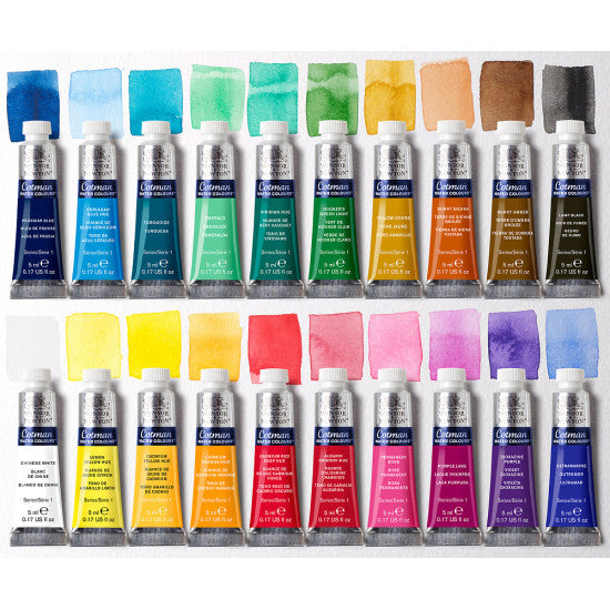 Winsor & Newton Cotman akvarel sæt af 20x5ML