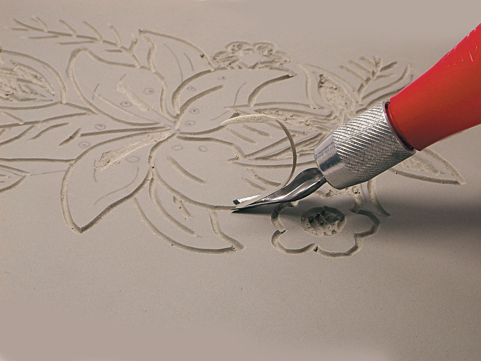 Linoleum plade 3,2mm - findes i 4 str.