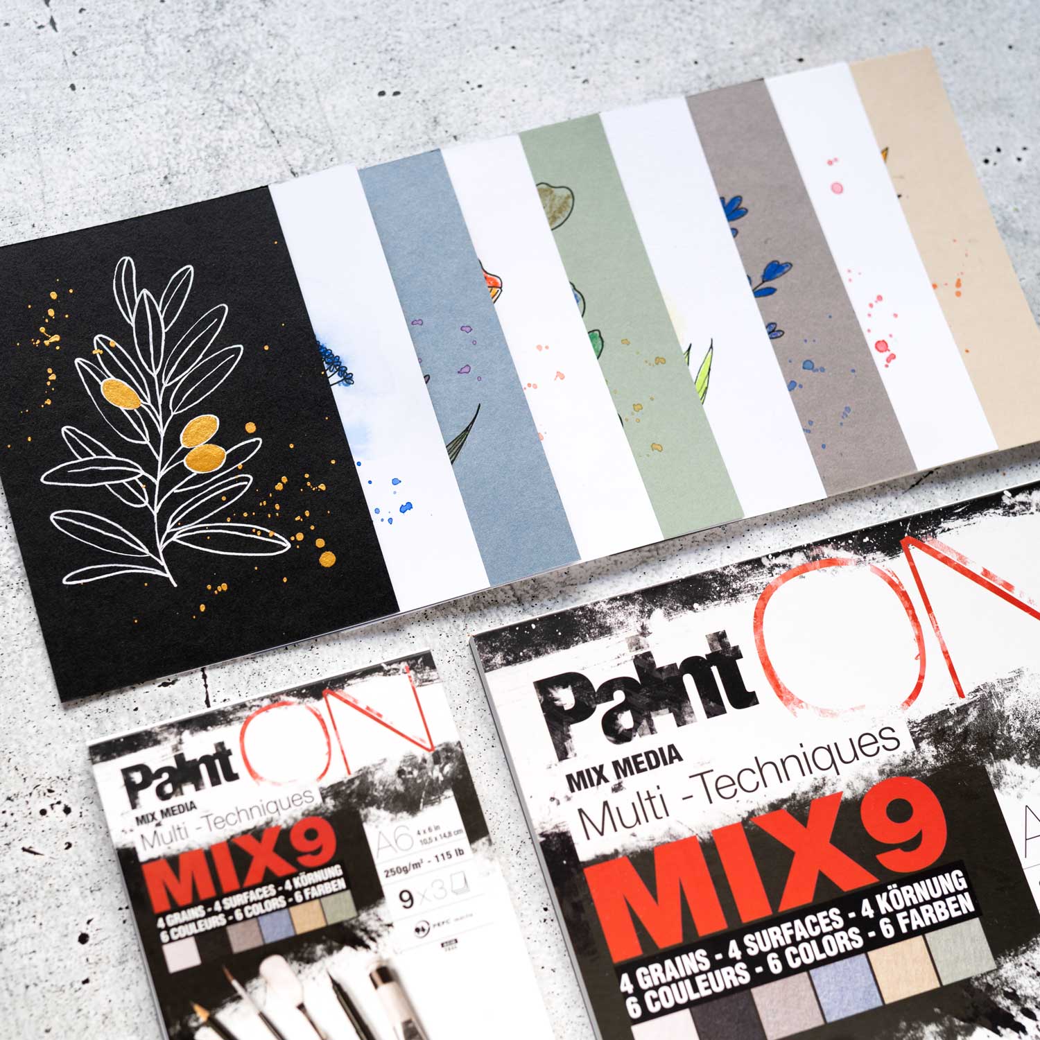 BLACK WEEK - SPAR 20% PÅ Paint ON Mix9 250 gram fra Clairefontaine