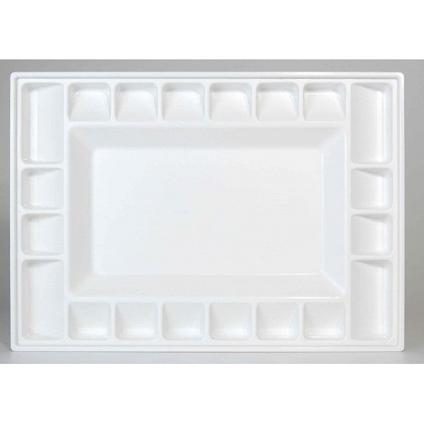 Lufttæt Plastik palette 2 med 1 stor palette og blanderum