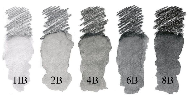 Faber Castell Graphit Aquarelle i sæt med 5 stk