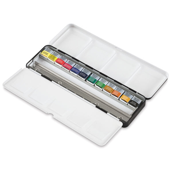SPAR 25% PÅ Winsor & Newton artist Black Box sæt med 12 ell 24 x 1/2 pans