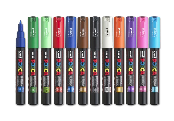 POSCA Sæt 12 farver