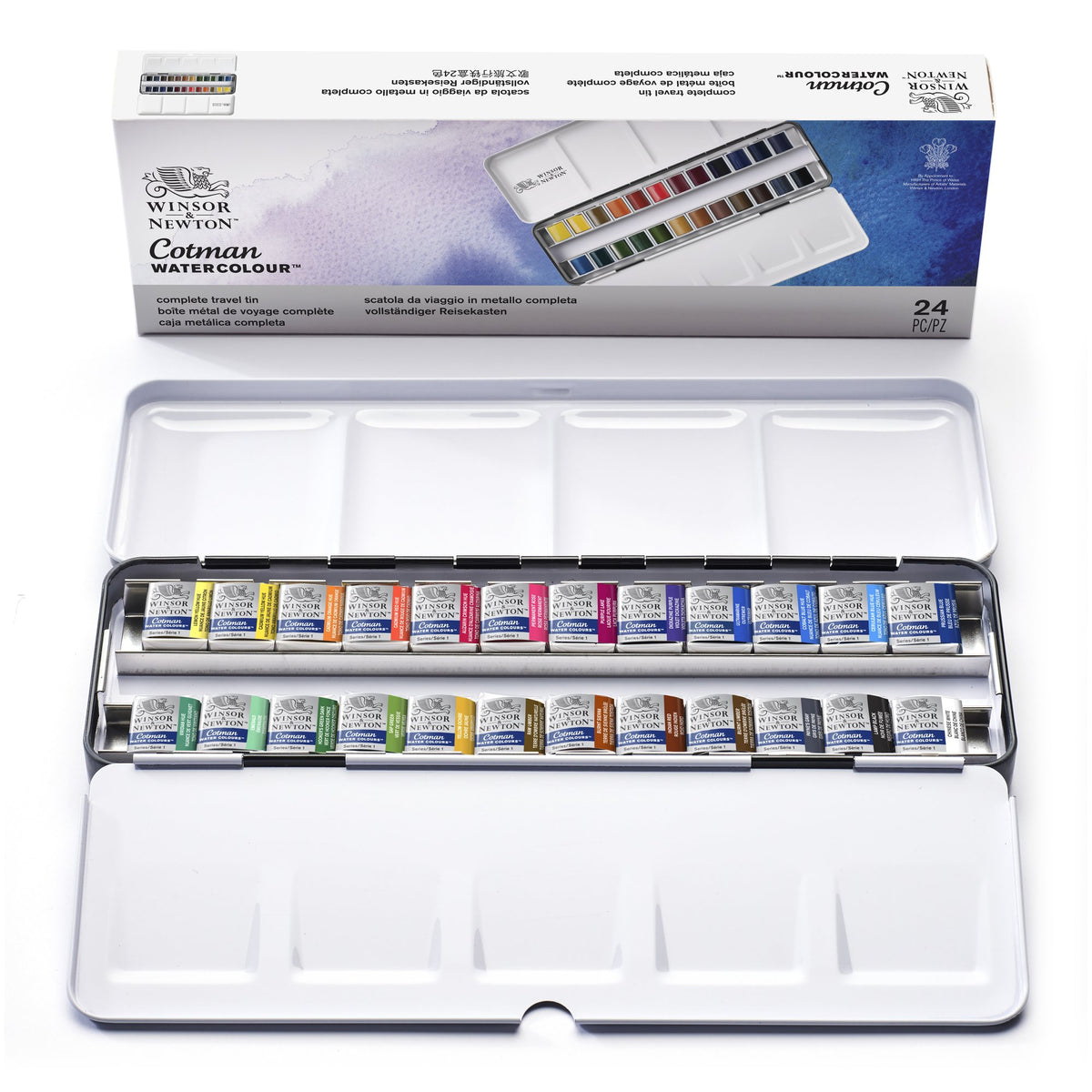 Winsor & Newton Blue Box 24 stk