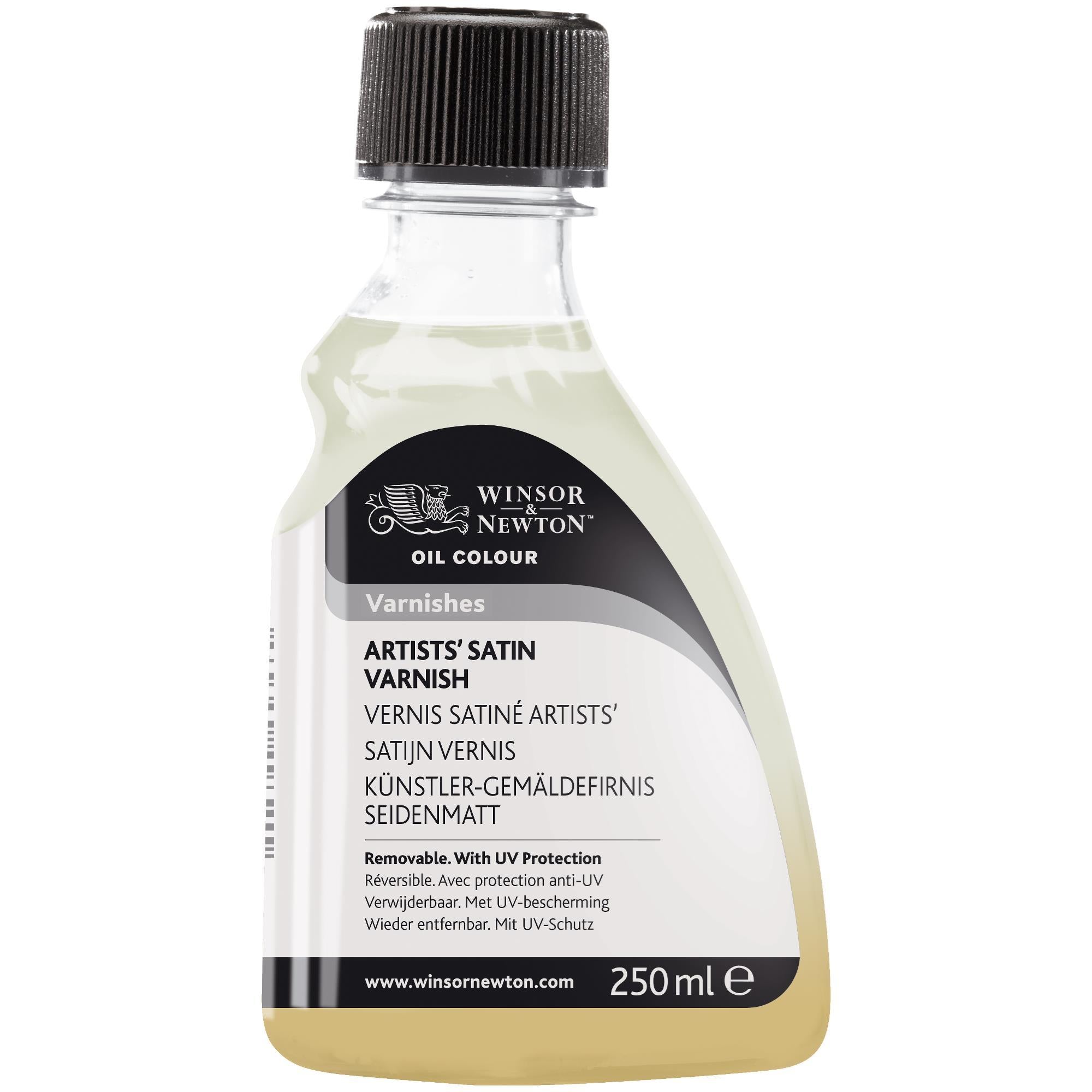 Winsor & Newton Artist Oil, Flydende lak i Satin - Halvblank