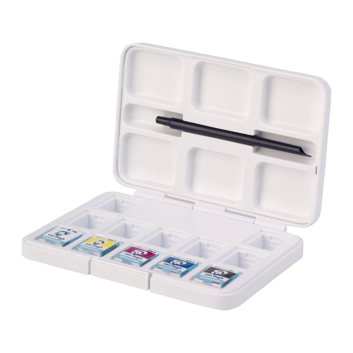 Van Gogh Akvarel Pocket Box med 5 pans "Skab din egen boks"