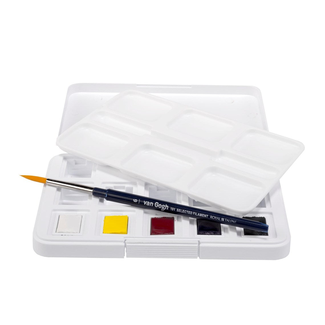 Van Gogh Akvarel Pocket Box med 5 pans "Skab din egen boks"