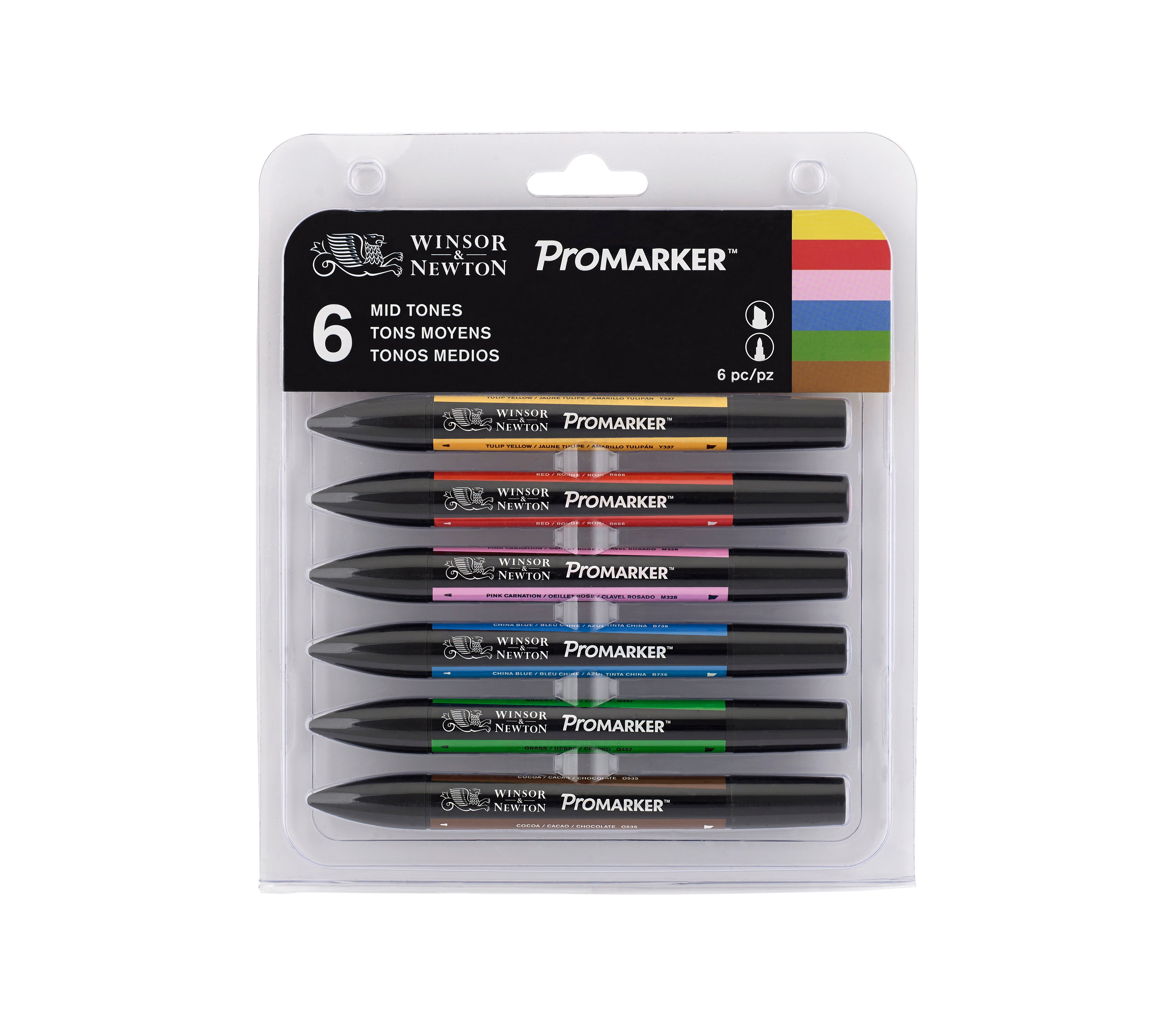 PROMARKER SÆT - Mid tones