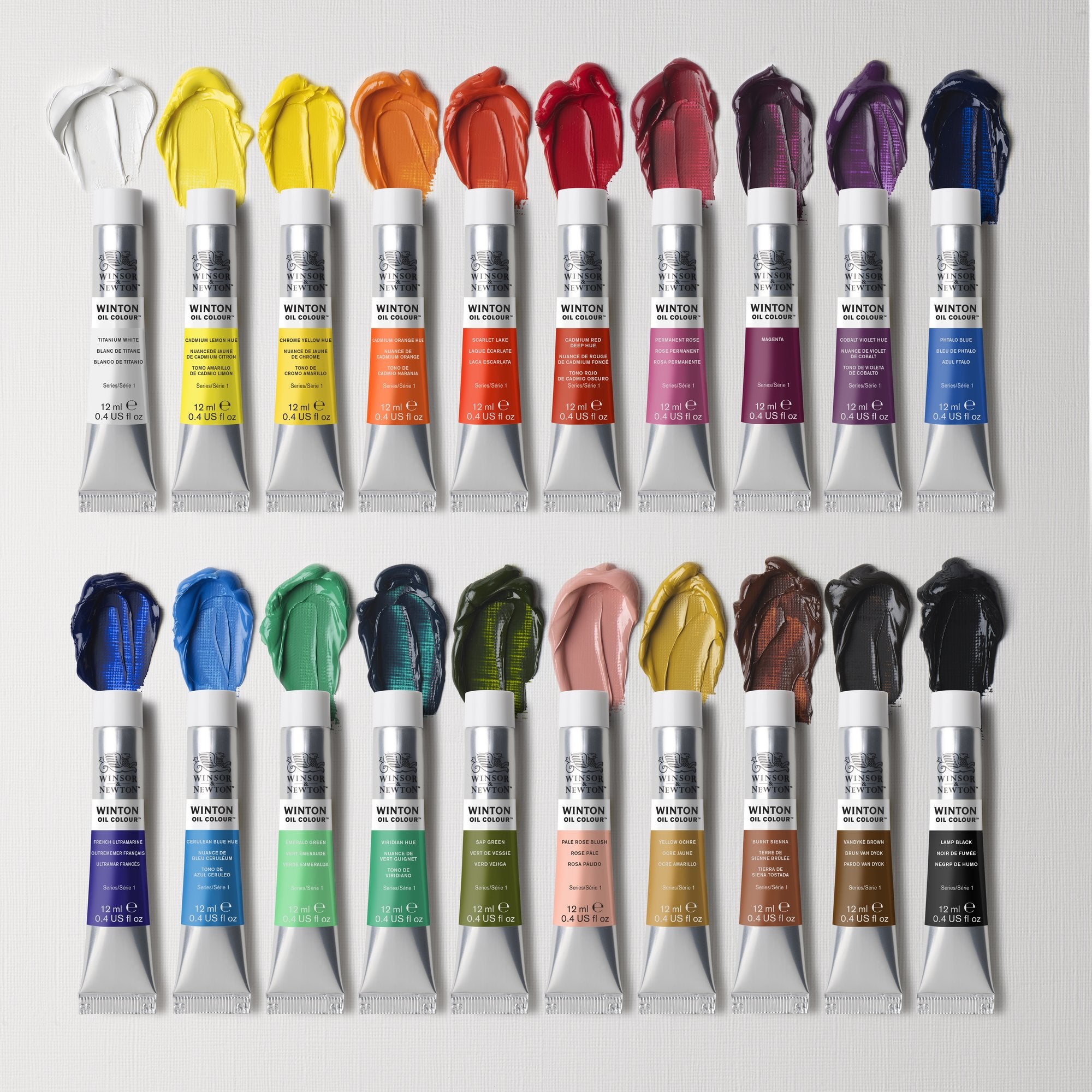 Winton Oliefarver Introsæt 20x12ml