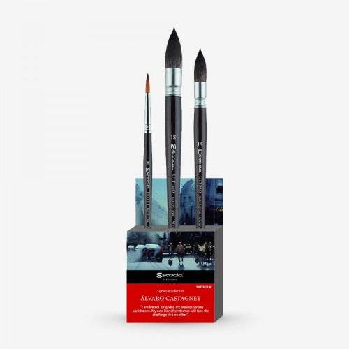 Escoda Signature Akvarel penselsæt Set 2 Alvaro Castagnet