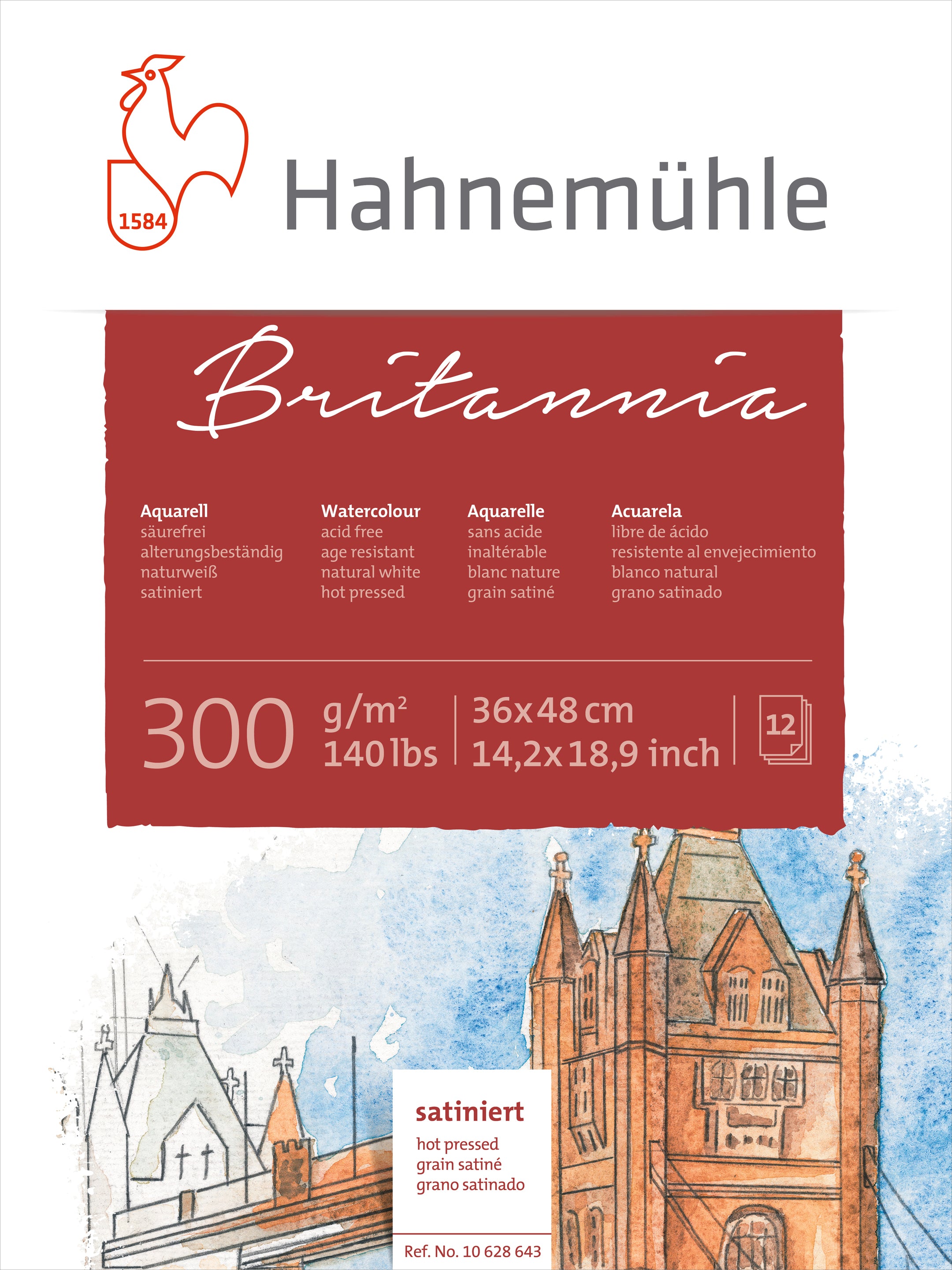 Britannia 300 gram, Løs ark & Rulle
