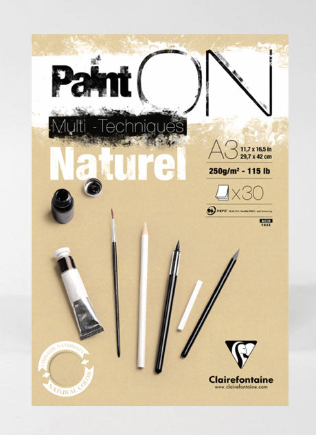 BLACK WEEK - SPAR 20% PÅ Paint On - Multi Techniques 250 gram - NATUR