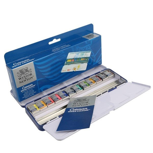 Winsor & Newton Cotman 12 box sæt