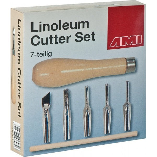 Linoleumsknive i sæt