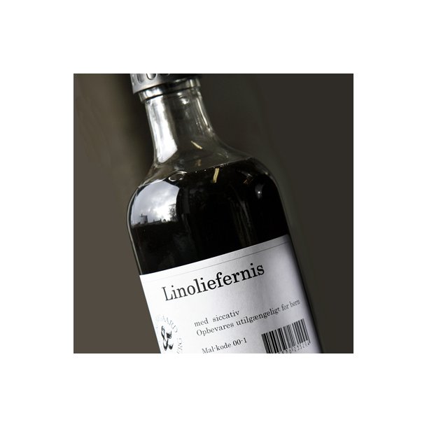 Linoliefernis med Siccativ