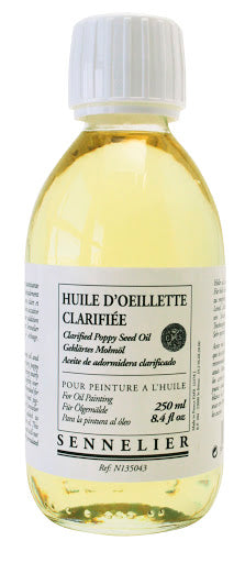 Sennelier Poppy Seed/Valmue Olie 250ml