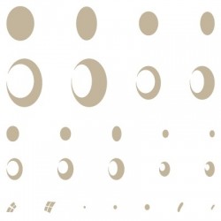 MEGA Stencil "Drops" no 007
