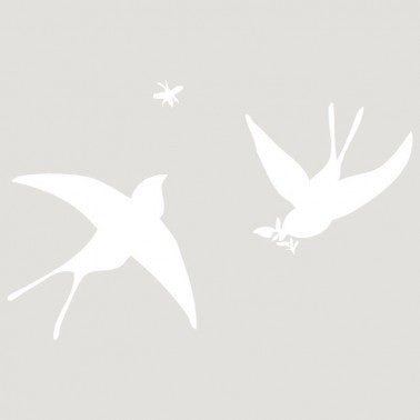Stencil "Swallows" No. 003