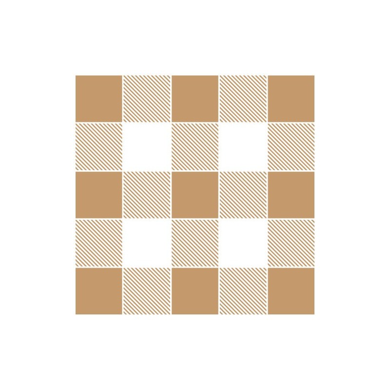 Stencil "big squares" no. 120