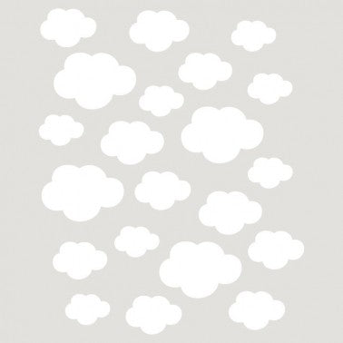 Stencil "Clouds" No. 016