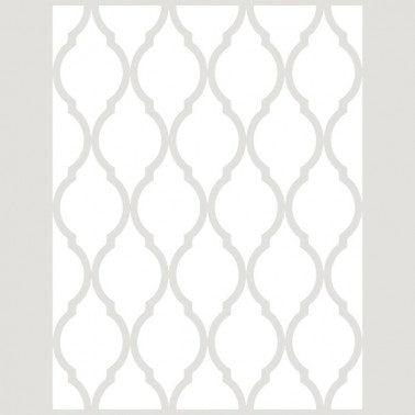Stencil "Arab Lattice Jumbo" no. 067