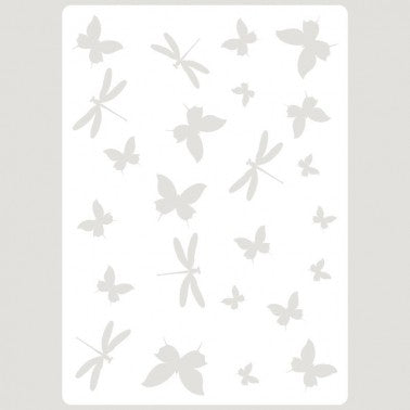 Stencil "butterflies" No. 059
