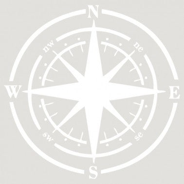 Stencil "Compass" no. 003