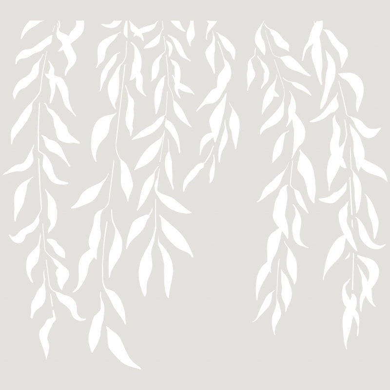 Stencil "Hangin Leafs" no. 064