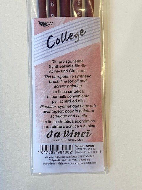 Da vinci penselsæt College