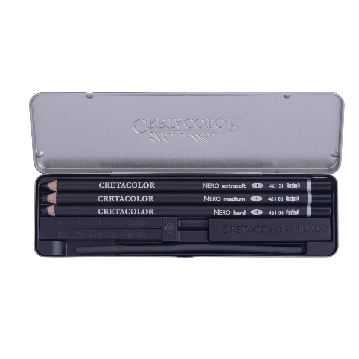 Cretacolor NERO Deep black Pocket set