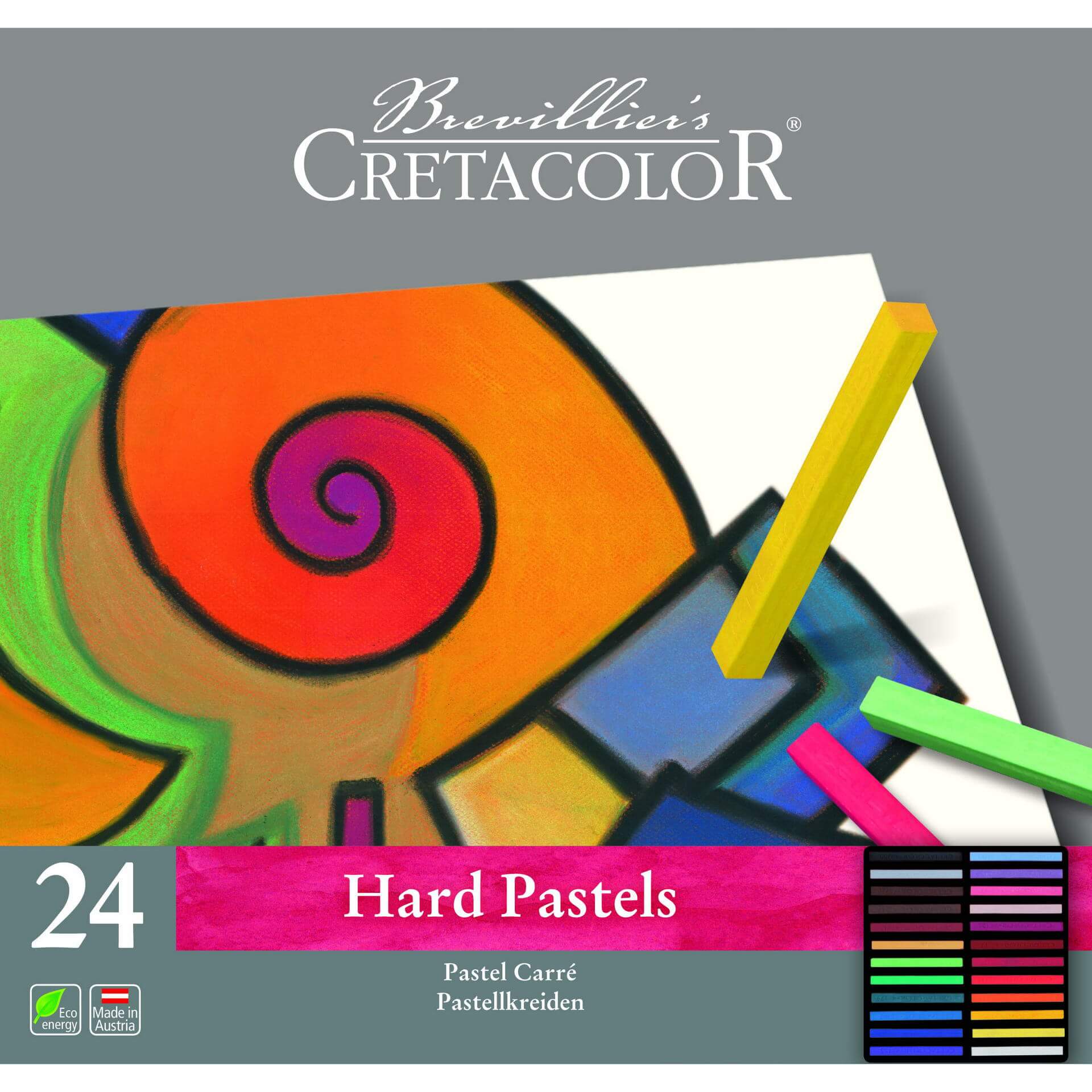 Cretacolor Carré pastel sæt