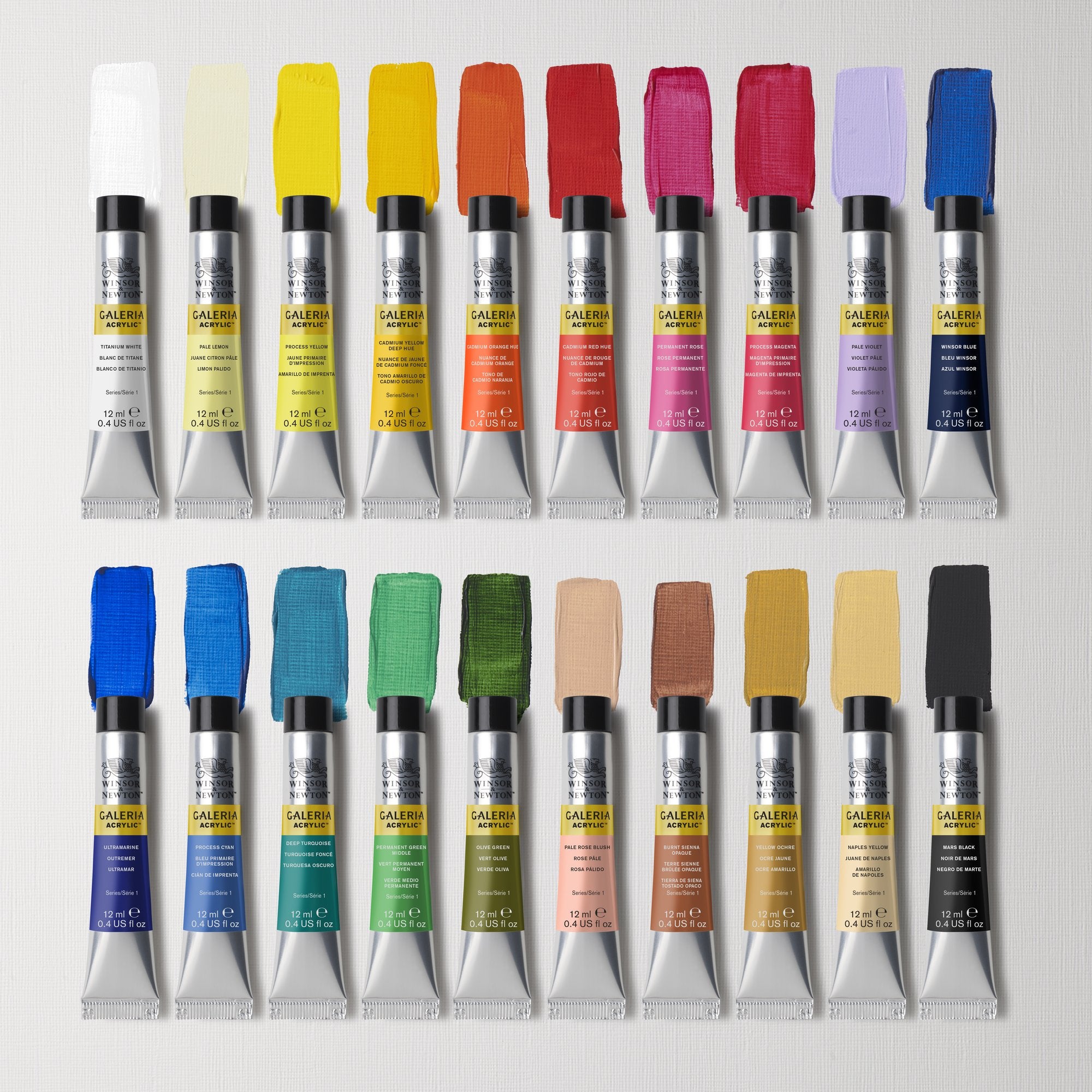 Winsor & Newton Galeria Sæt 20x12ml tuber