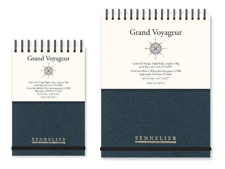 Sennelier Grand Voyager Sketchbook 90 gram