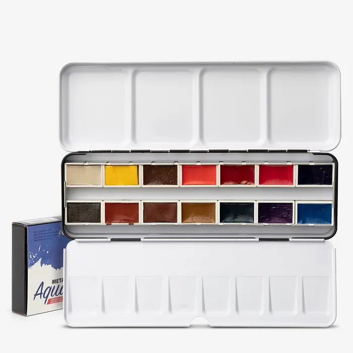 Roman Szmal Mixing Palette Sæt med 14 helpans